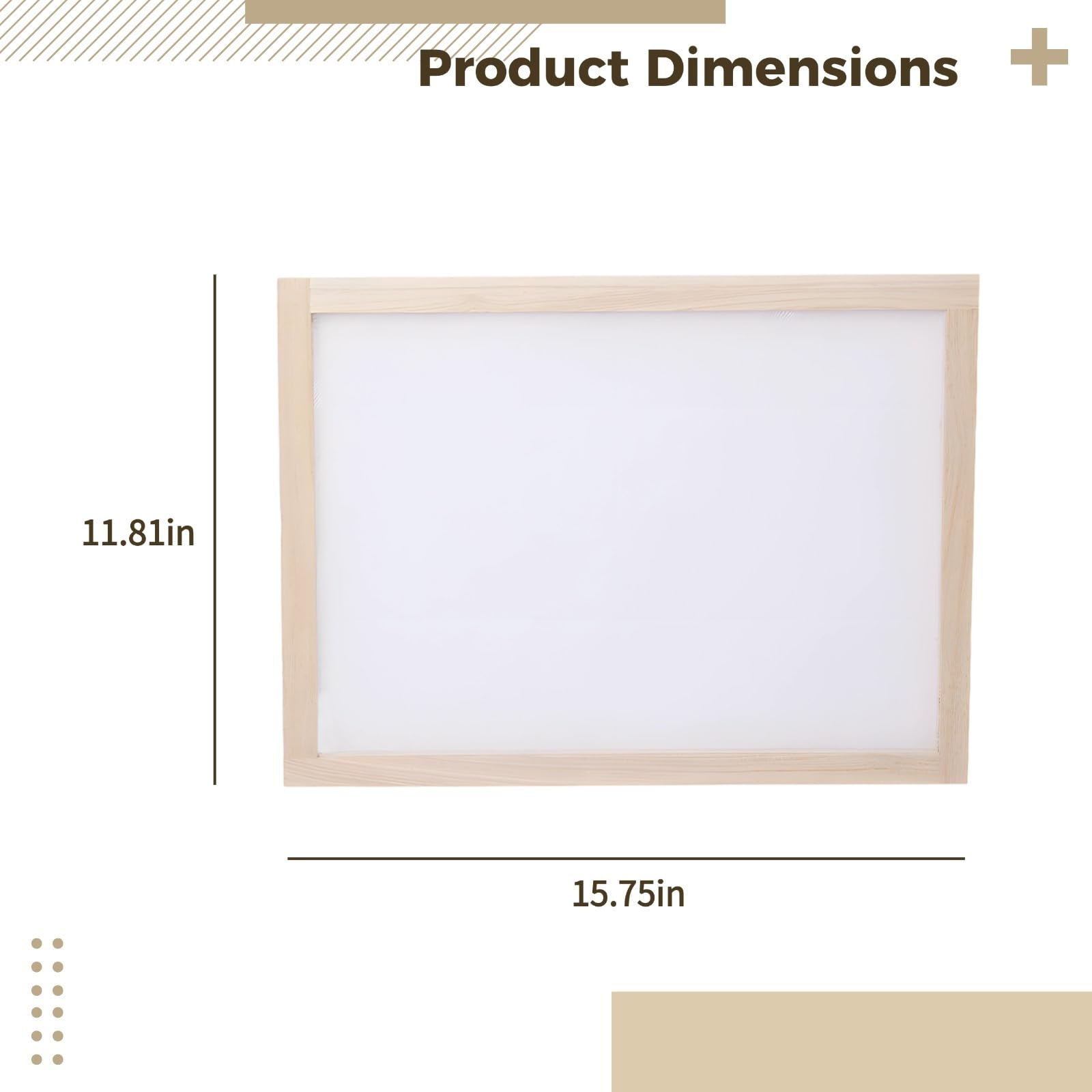 Screen Printing Kit, 12 X 16 Inch Frame, 160 Mesh, Wooden Frame with Squeegee for DIY Fabric and Paper Projects