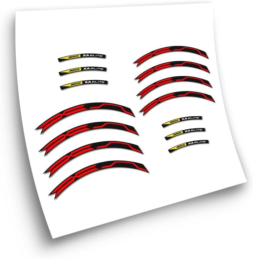 STAR SAMMavic Crossmax XA Elite MTB 29" Wheel Rim Bike Compatible Stickers