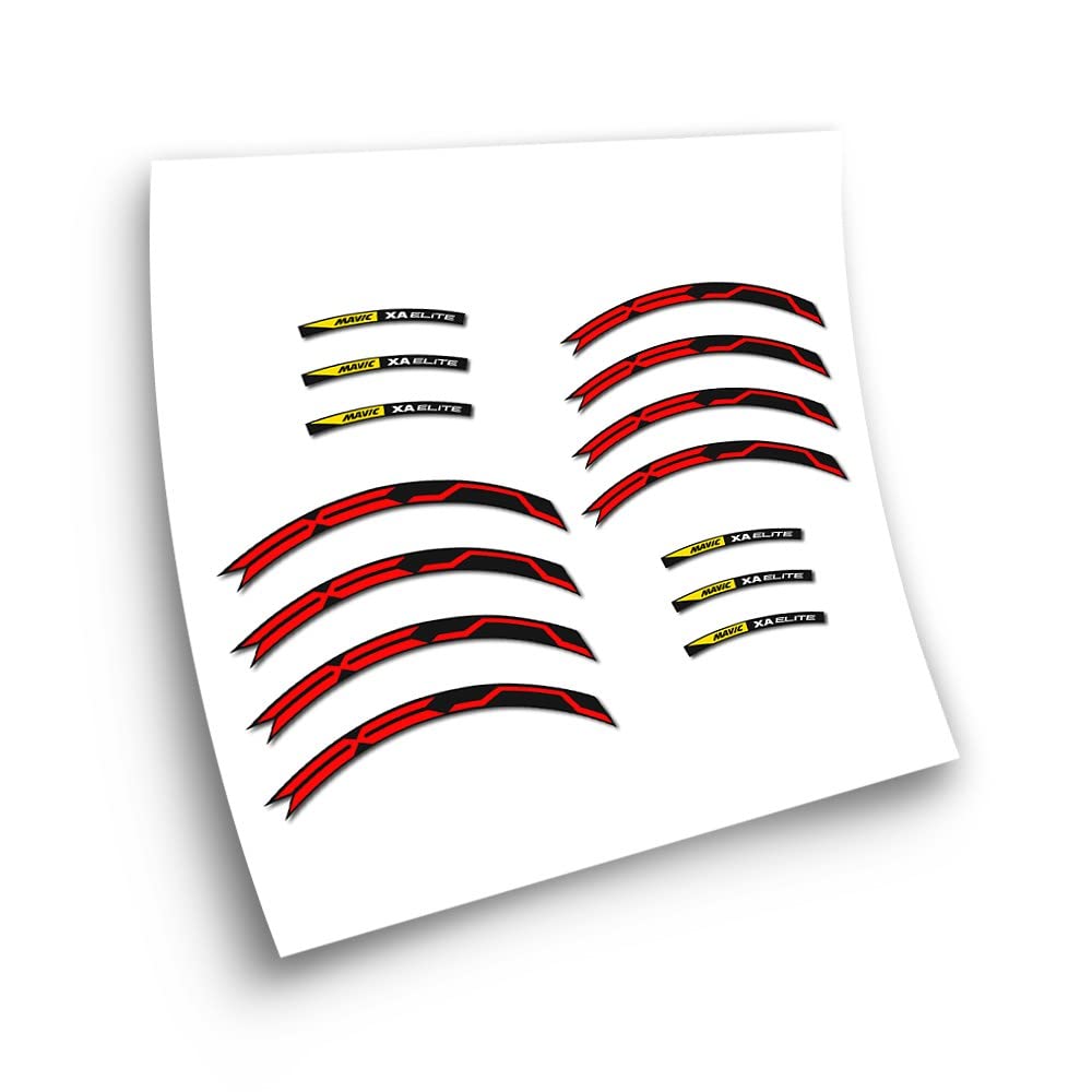 STAR SAMMavic Crossmax XA Elite MTB 29" Wheel Rim Bike Compatible Stickers