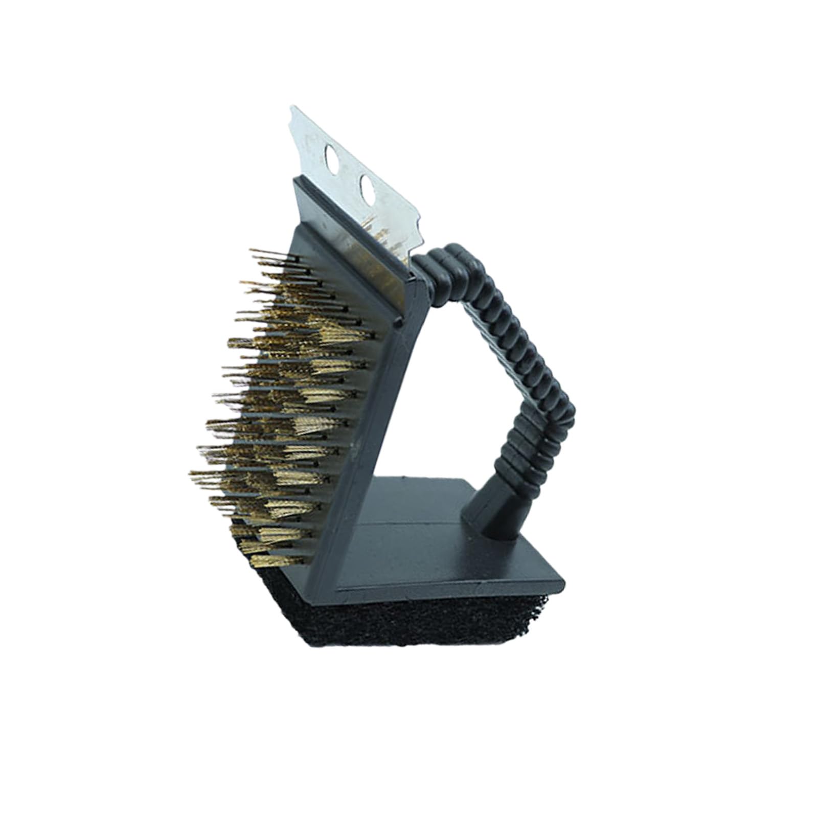 LUCKGONI Stainless Steel Grills Brush With Ergonomic Nonslip Handle And Integrated Scrapers For Efficient BBQ