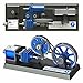 Chnkous Electromagnetic Pneumatic Engine Hot Air Stirling Engine Motor Model Education Desk Toy Kit