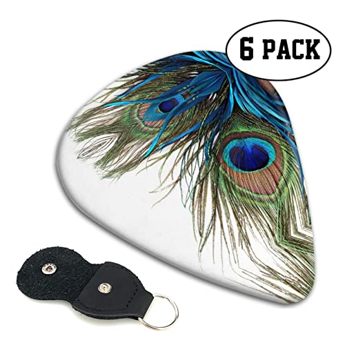 Feather Lot de 6 médiators pour guitare acoustique, guitare électrique, basse, ukulélé – fins, moyens et épais. - Les Beatles, Paul McCartney, John Lennon, RIngo Starr, George Harrison Feather Lot de 6 médiators pour guitare acoustique, guitare électrique, basse, ukulélé – fins, moyens et épais. – Image 3