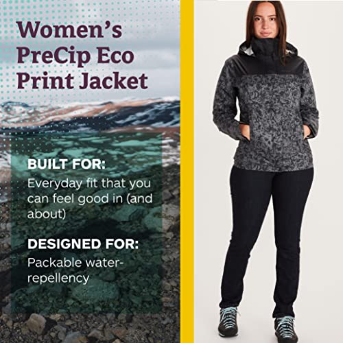 Marmot Women's Precip Eco Print Jacket | Classic, Breathable, Waterproof, Flowers, Medium2