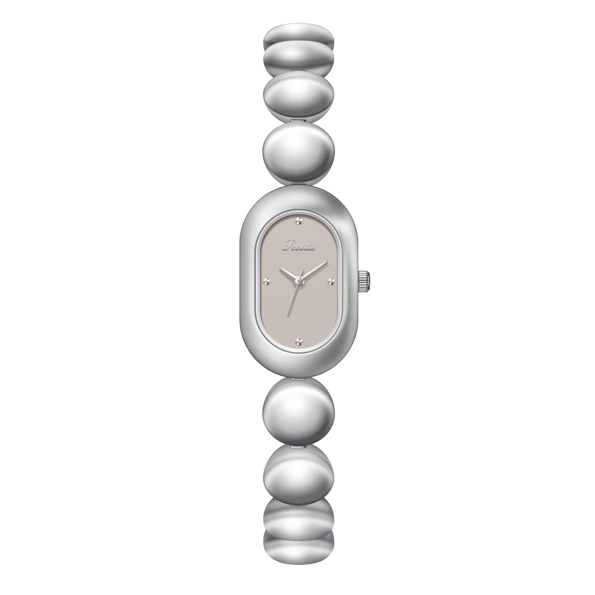 Gosasa Vintage zierliche Damen Quarz Armband Uhr - Luxus Minimalistisch Oval Gold Zifferblatt Slim Elegant Kleid Damen Diamant Armbanduhr Wasserdicht