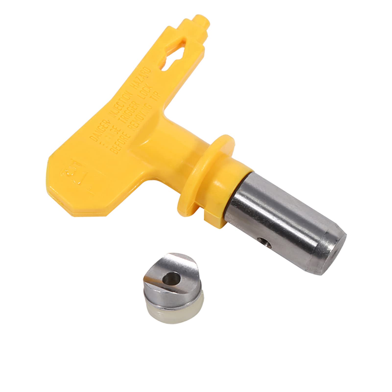 Paint Spray Tip,Sturdy Tungsten Steel Airless Paint Spray Tip Nozzle, Different Spray Patterns for Home, Garden, Commercial Buildings, Suitable for Most Airless Sprayer (517)