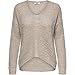 JDY Damen JDY New Megan L/S Trui Knt Noos Pullover, Cement/Detail:w. Black Ply, M EU BLACK+DECKER günstig Kaufen-JDY Damen JDY New Megan L/S Trui Knt Noos Pullover, Cement/Detail:w. Black Ply, M EU