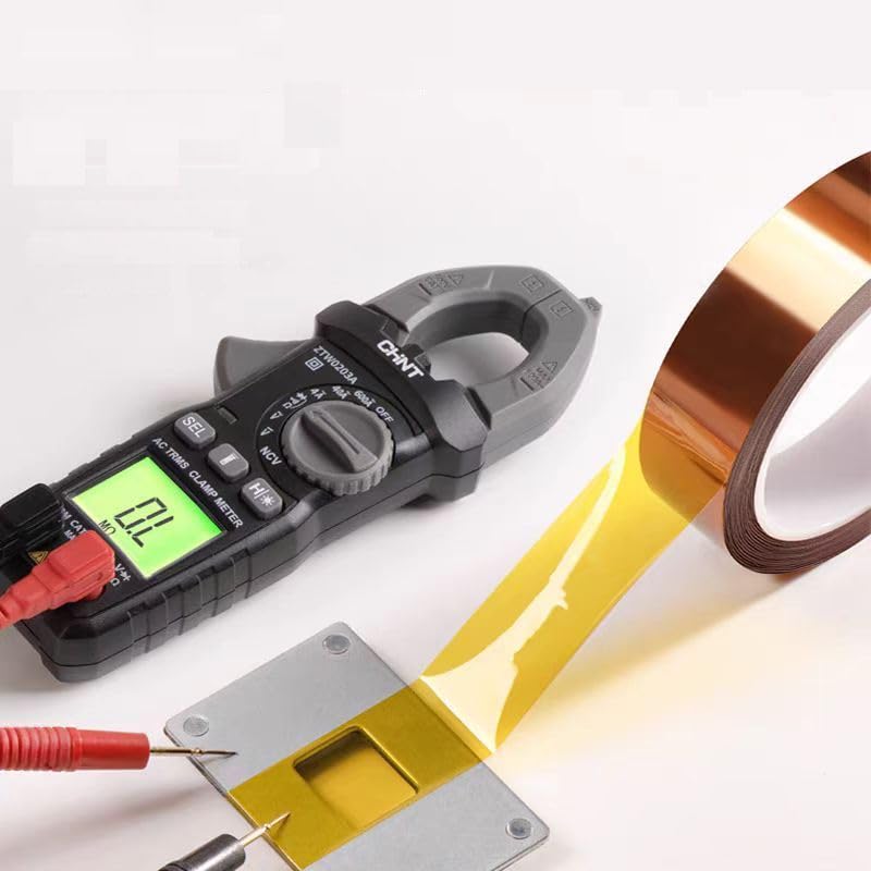 Image of 2mils Thick Polyimide Adhesive Tape, HighTemperature and Heat Tape, for Masking, Soldering, Electrical, 3D Printer Application (100mm x 36yds (1roll))