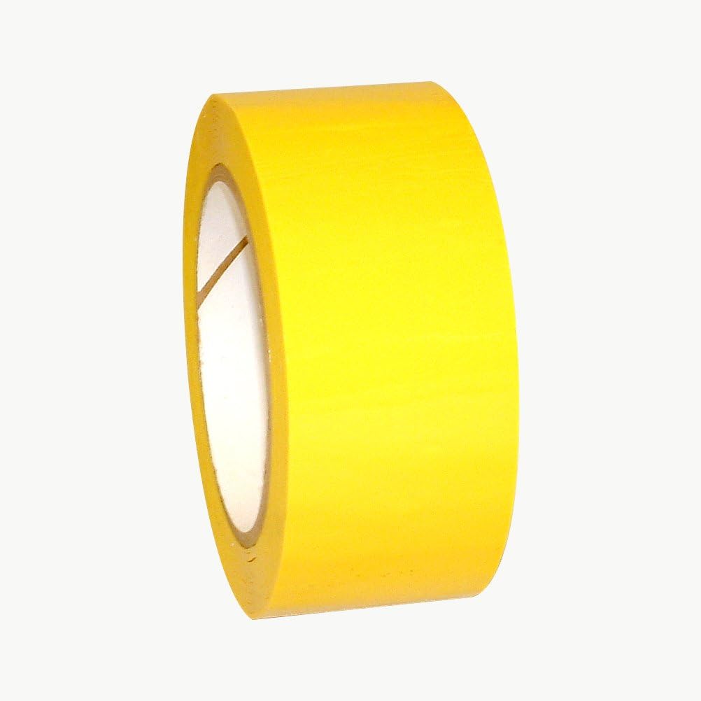 JVCC Premium Grade Colored Packaging Tape (OPP-26C): 2 in. (48mm Actual) x 72 yds. (Yellow)