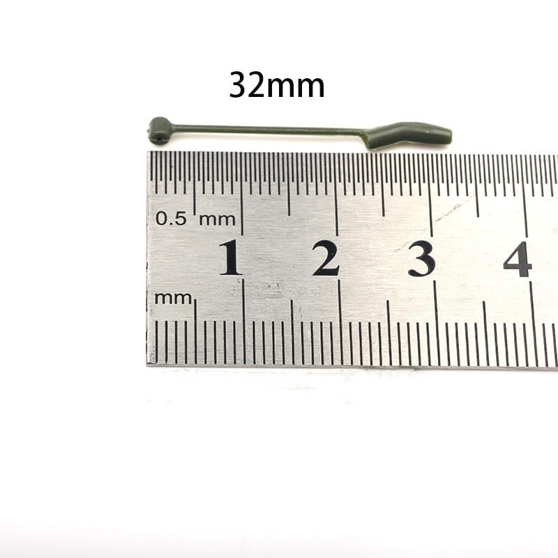 30 protectores de goma para anzuelos de pesca de carpa miniatura 2