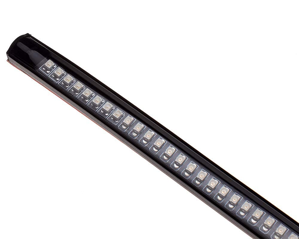 Alchemy Parts Indicatori Moto Sequenziale LED a Tornanti che Scorre Coda Freno Strisce 200mm