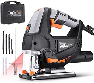 TACKLIFE Advanced 6.7 Amp 3000 SPM Jigsaw with Laser & LED, Variable Speed