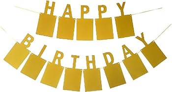 Amazon.co.jp: お誕生日 フォトガーランド HAPPYBIRTHDAY