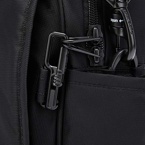 Pacsafe Unisex Adult 7 Liter Crossbody / - Fits Inch Tablet For Women & Men Metrosafe Ls200 Anti Theft Shoulder Bag Color Black 30420100, Br/> <Br/> Black, One Size Us #TOP7