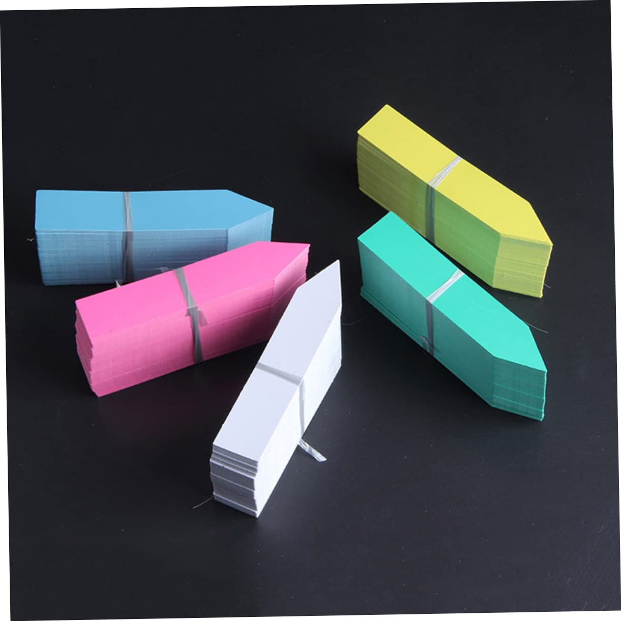 Etichette da Giardino per Piante in Plastica Bianca, 1000 Pezzi | Impermeabili e Resistenti alle Intemperie, Facili da Scrivere, per Piante in Vaso e Giardino Botanico