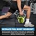 Kettlebell Sets Professional Grade - Strength Training Kettlebells for Home Workout - Cast Iron Kettle Bell Weight Sets for Men & Women with Special Protective Bottom