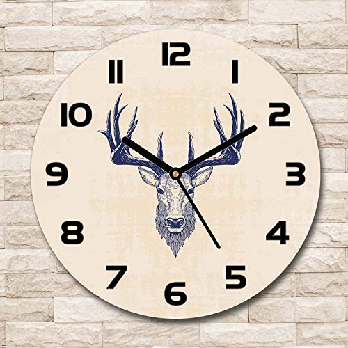 Horloge en Verre de Sécurité Tulup - Impression Luxe Grand Format - 3