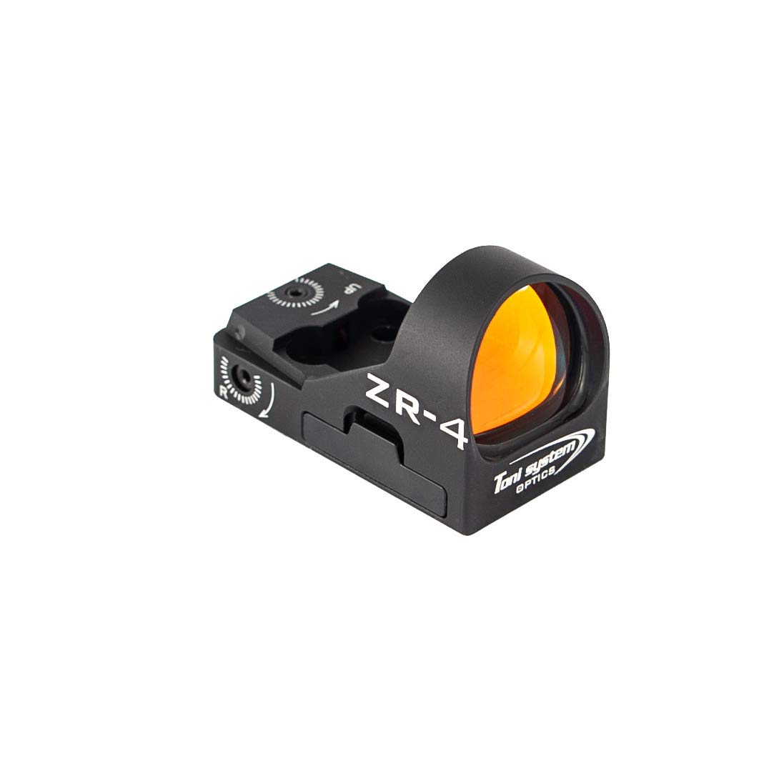 Art. ZR4OPT Red DOT (Punto Rosso) 4 MOA mirino per Pistola carabina Fucile Made in Italy