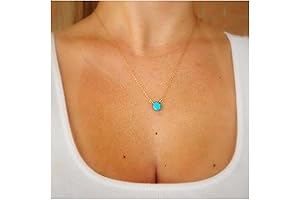 Dainty Turquoise Necklace: A Timeless Treasure for Women and Girls