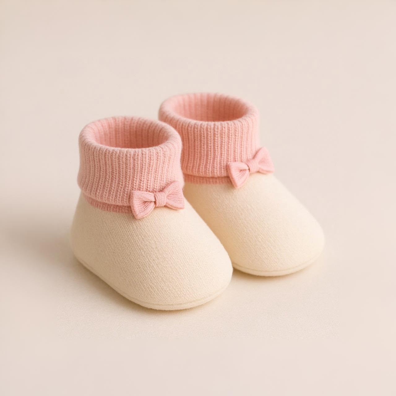 Adhigams Baby Booties Set | Soft Cotton Baby Booties with Comfortable Terry Base for Gentle Support, Cute & Durable Footwear Designed for Regular Use and Easy Comfort | Pack of 1 (6-9 Months) 4