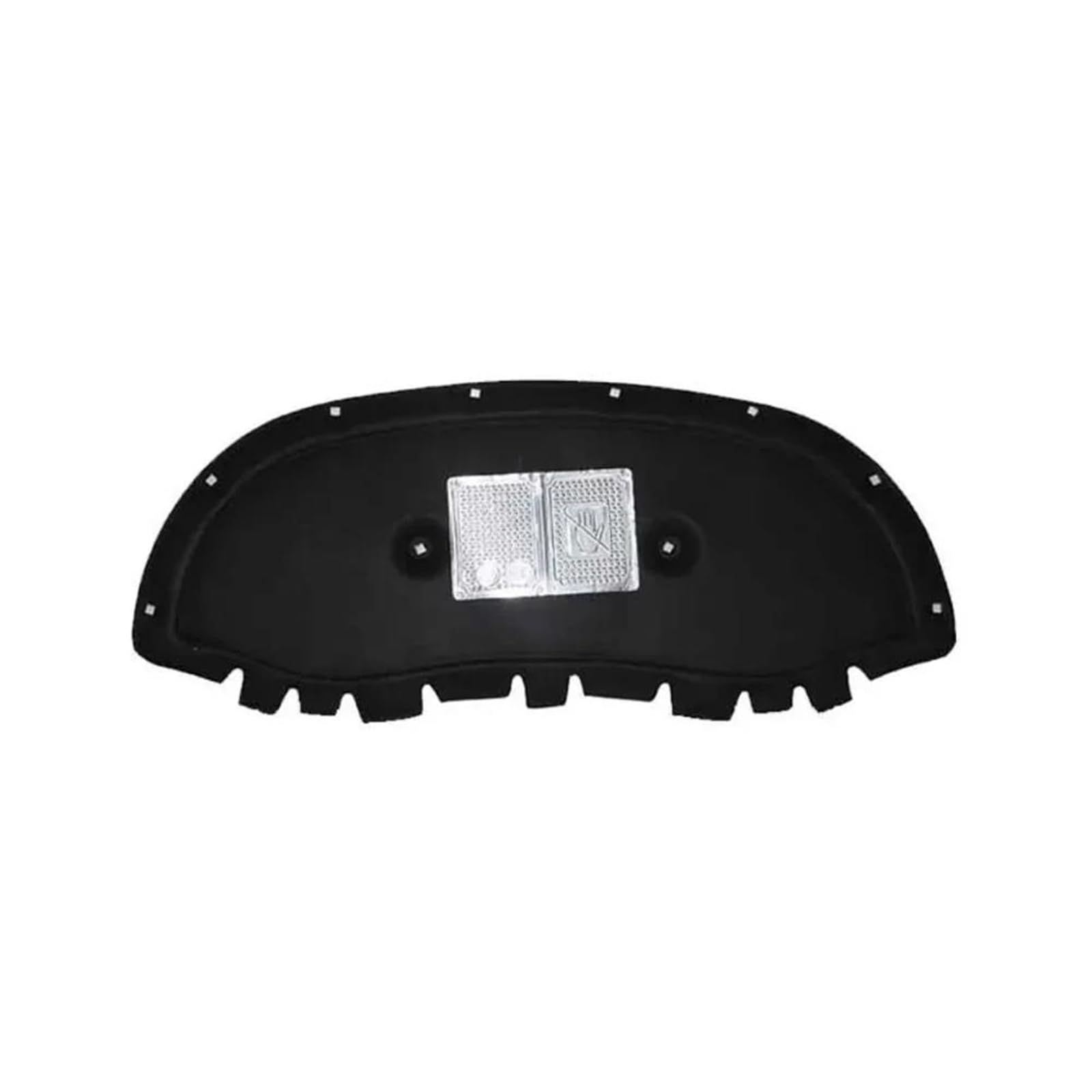 Sound Mat Car Hood Engine Insulation Pad Liner Cotton Soundproof Cover Heat Accessories for Skoda for Kodiaq NS7 NV7 NS6 2017-2024(A piece of Aluminum)