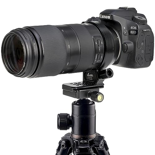 Anillo de montaje para trípode Foto4easy para lente Tamron 50-400mm f/4.5-6.3 Di III VC VXD (A067) y Tamron 100-400mm f/4.5-6.3 Di VC USD para Canon y Nikon, con placa de liberación rápida tipo Arca miniatura 4