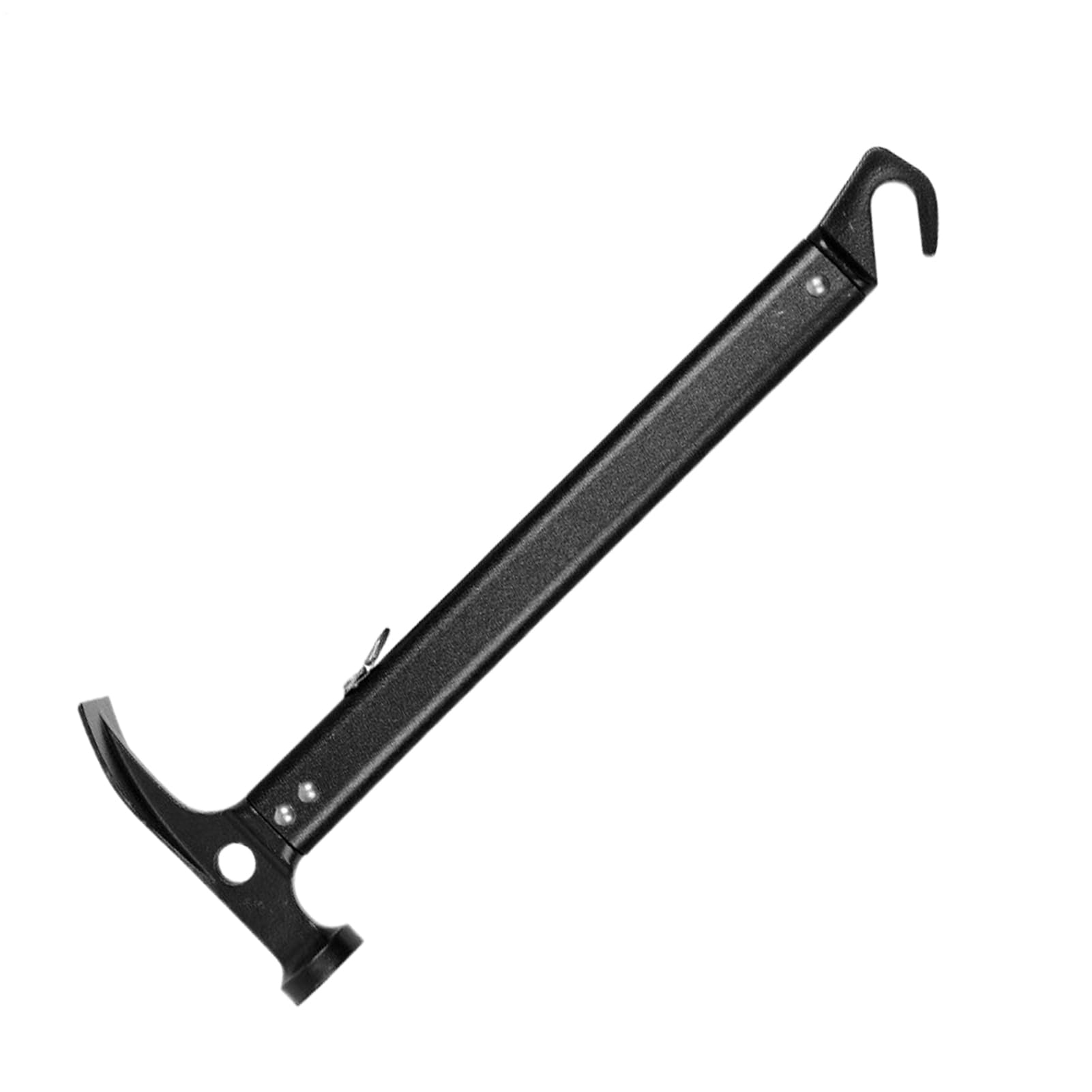 Zelthammer, Camping Hammer | Camping -Zelt Aluminiumhammer für Einsätze | Hochleistungs-Metall-Handwerkzeug mit nicht rutschem ergonomischem Griff zum Graben, Nageln, Ziehen