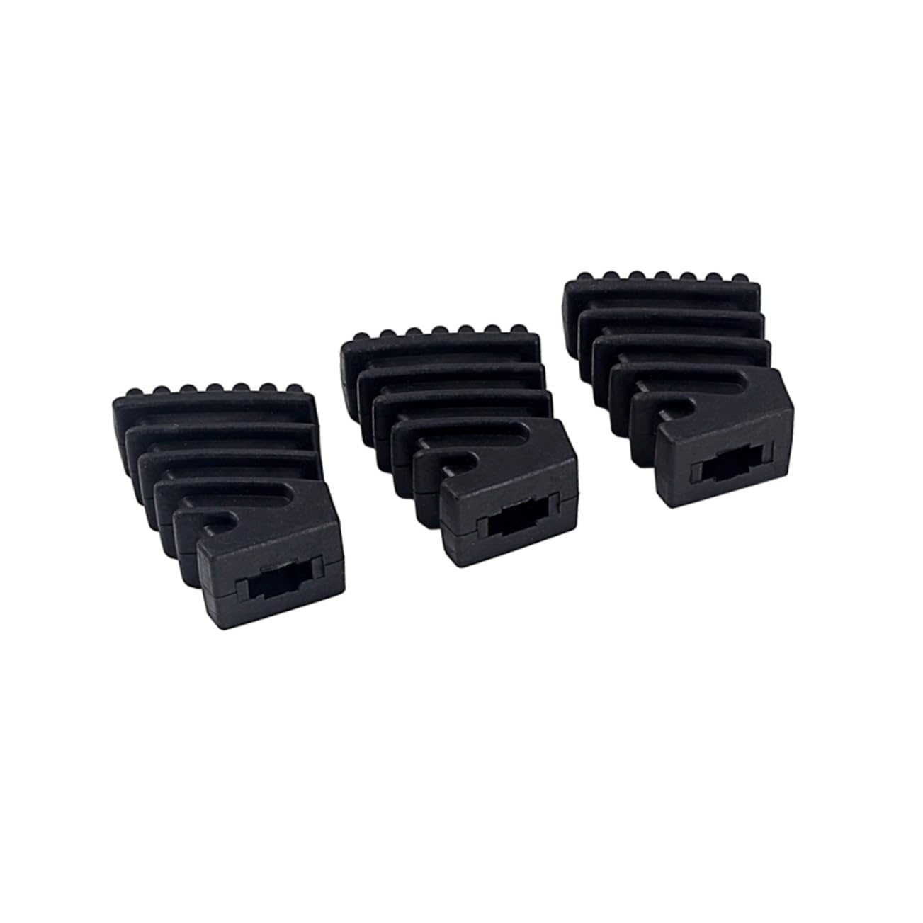 ibasenice 6pièces Caoutchouc Pour Support De De Sol Pour Support De Cymbale Accessoires De Percussion Noir