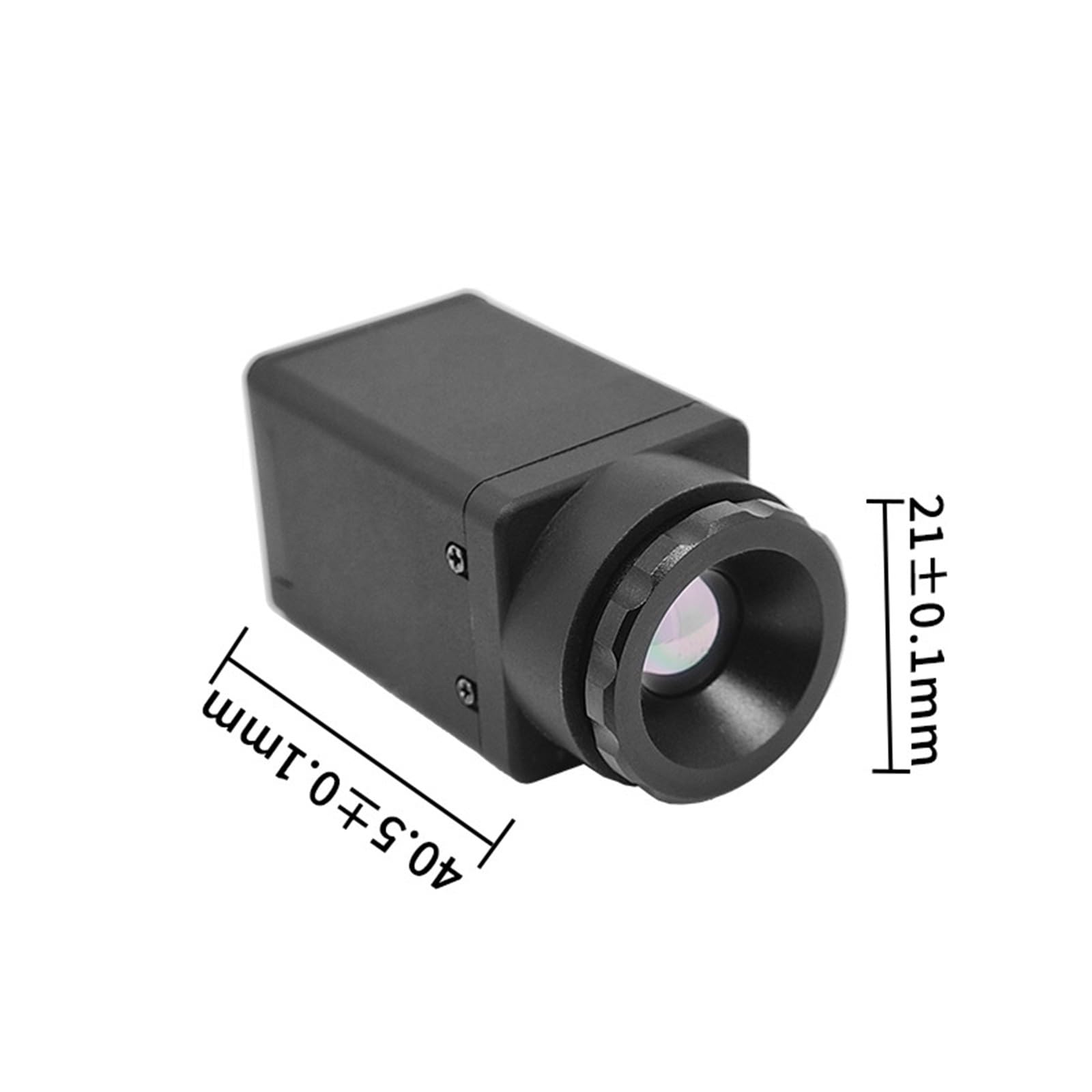 Niechłodzony czujnik rdzeniowy na podczerwień 21 × 21 mm, moduł kamery termowizyjnej z interfejsem UART USB, kamera noktowizyjna na podczerwień USB Szybka anomalia(35mm Lens)