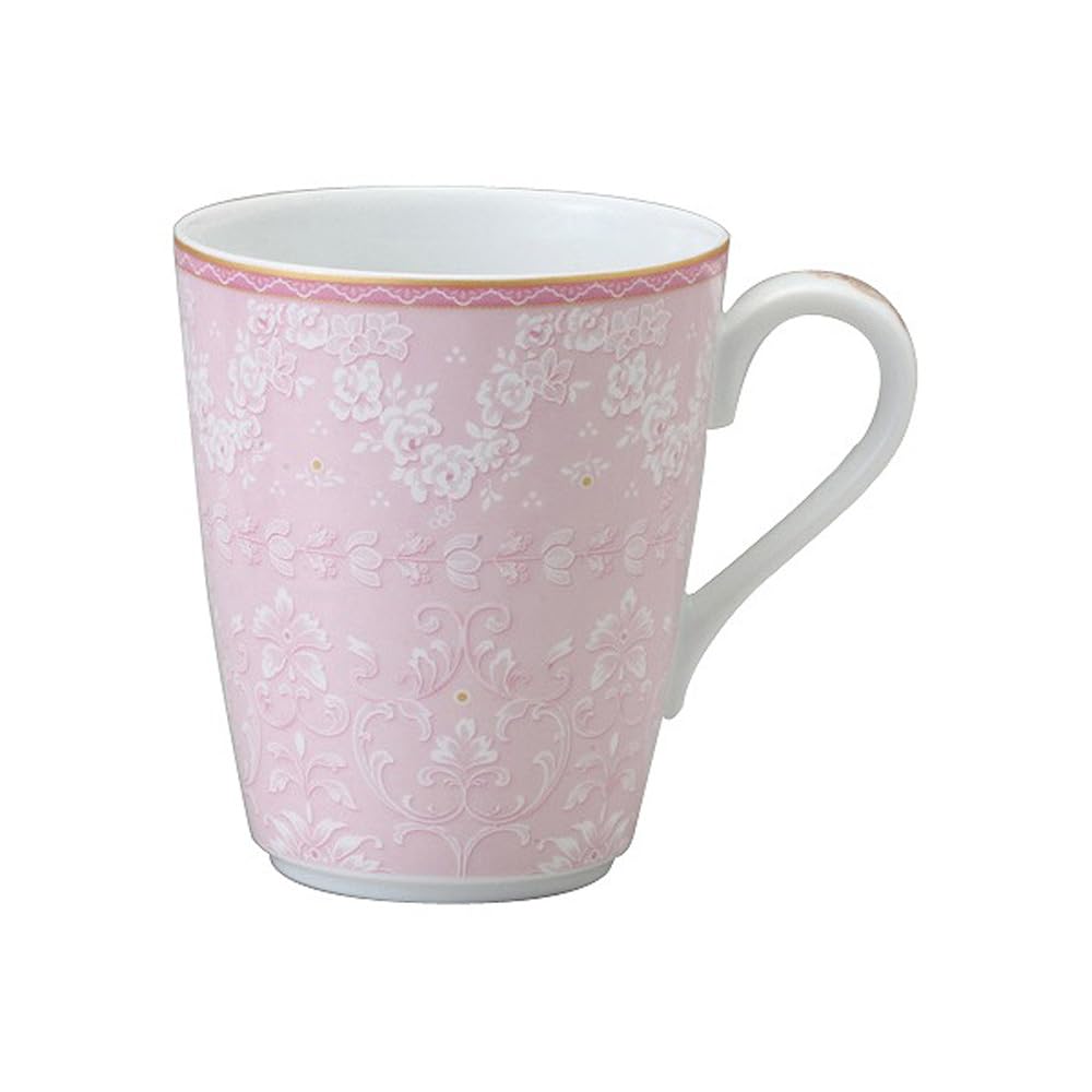 English Trad Pink Porcelain Mug