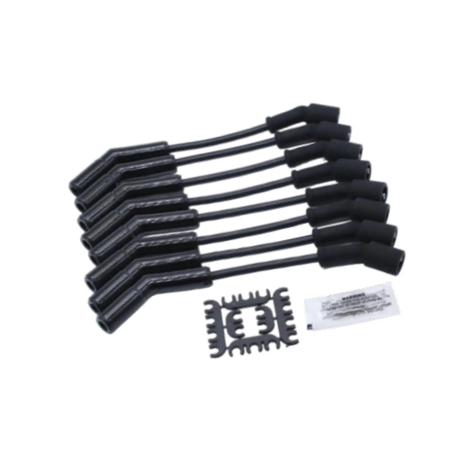 Juego de Cables para bujías, Accesorio Profesional, Resistente y práctico para ensamblar. Conectores de bujías, Kit de Cables de Encendido, Piezas de Repuesto.
