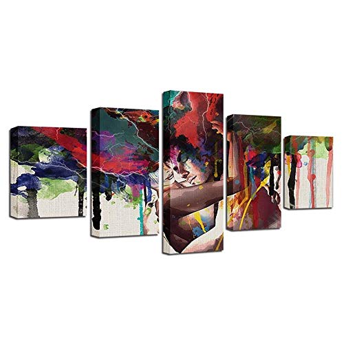 Image sur verre style moderne pour décoration murale de salon