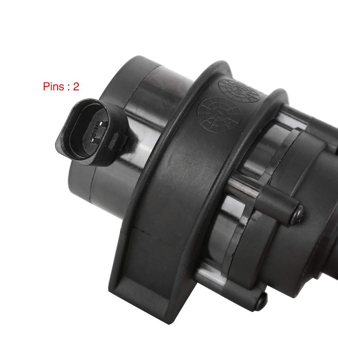X AUTOHAUX Coche Auxiliar Refrigerante Agua Bomba 1K0965561F Motor Agua Bombas