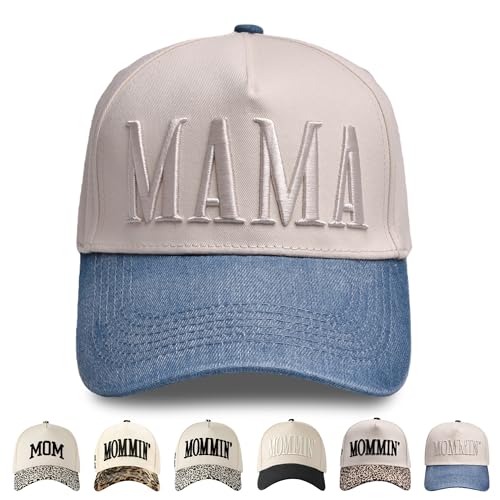 Image of Womens Trucker Hat|Best Mom Ever Embroidery Adjustable Hat for Women from Daughter Son