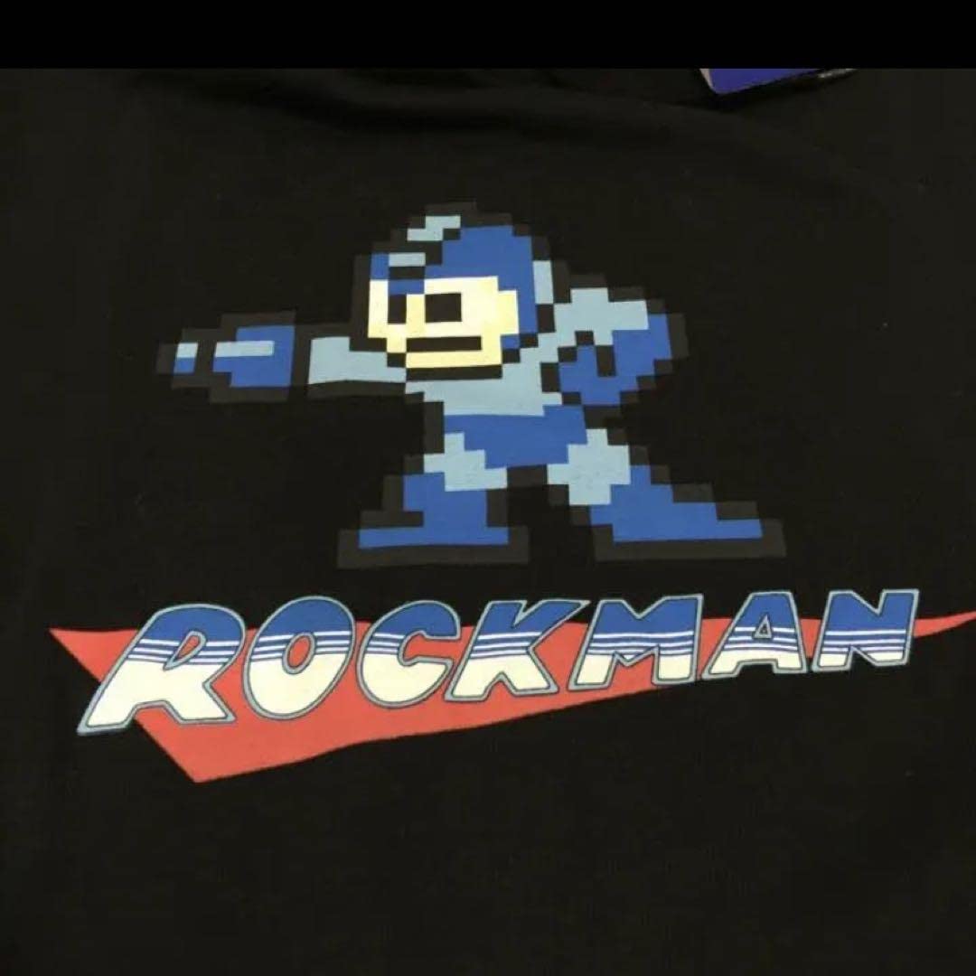 Amazon.co.jp: ロックマン グッズ ロックマン パーカー Mサイズ