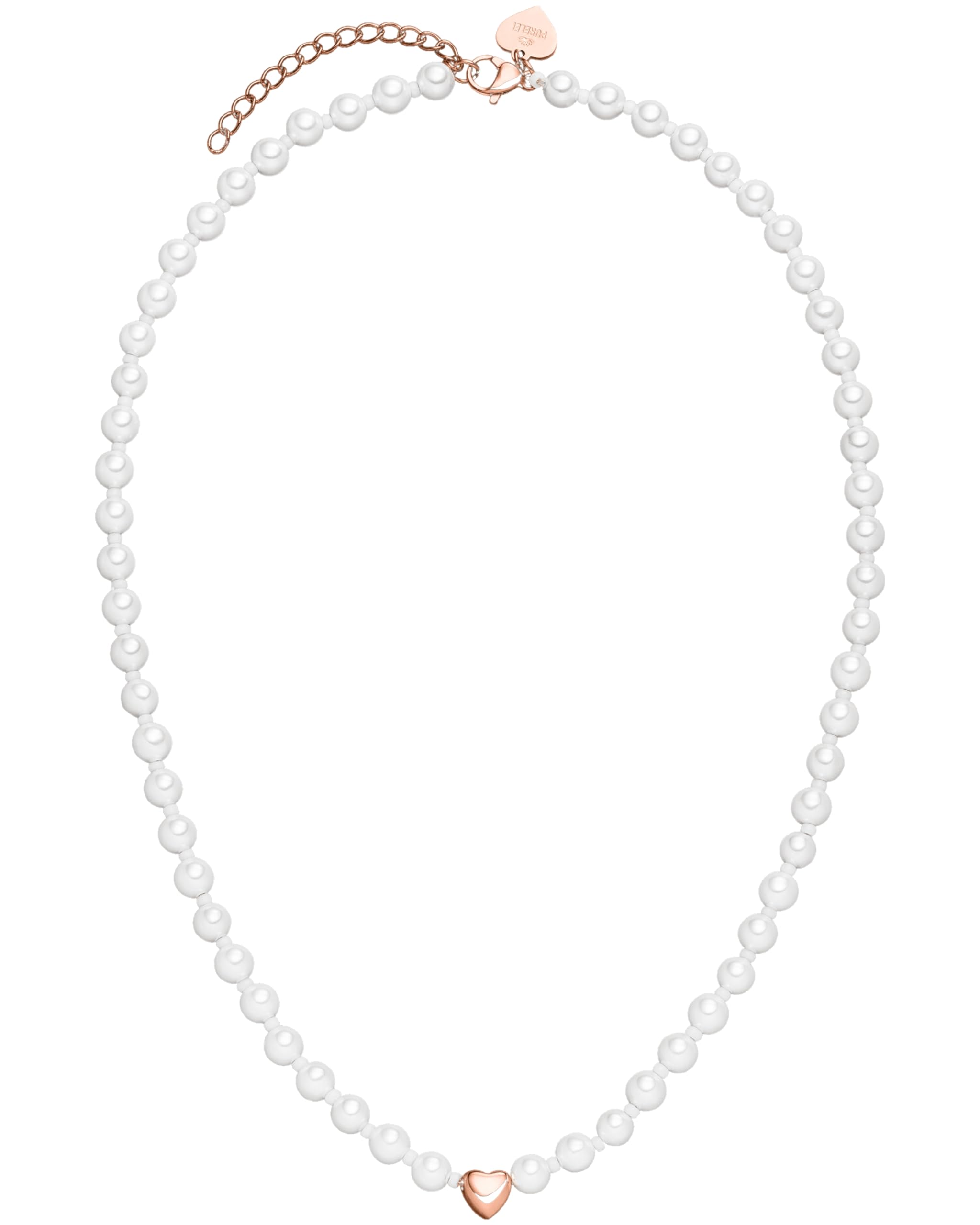 Purelei Lovely - Collana da donna in acciaio inossidabile resistente - Collana impermeabile con ciondolo - Lunghezza regolabile 40-45 cm - Collana per il vostro look personalizzato