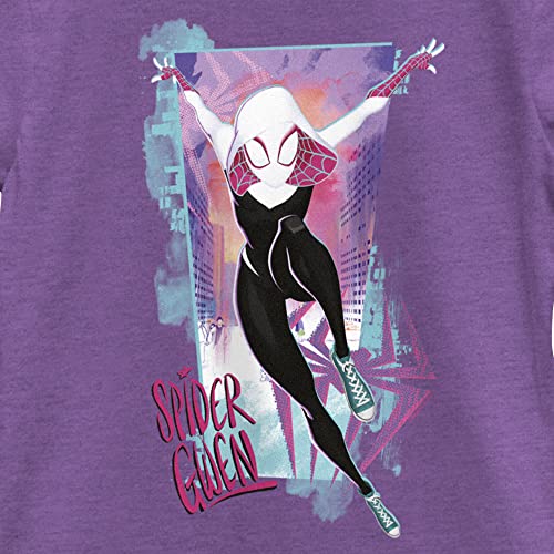 Girl's Spider-Man: Across The Spider-Verse Spider Gwen Poster T-Shirt2