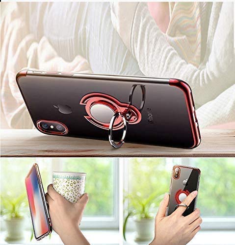 iPhone 12 Pro Max 用ケース クリア リング付 カバー レッド Amazon.co.jp: iPhone 12 Pro Max 用 ケース リング付き クリア 落下