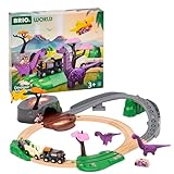 BRIO (ブリオ) 恐竜アドベンチャーセット 36094 【おもちゃ 玩具 木製おもちゃ 木製レール レールセット プレゼント（誕生日/クリスマス）】