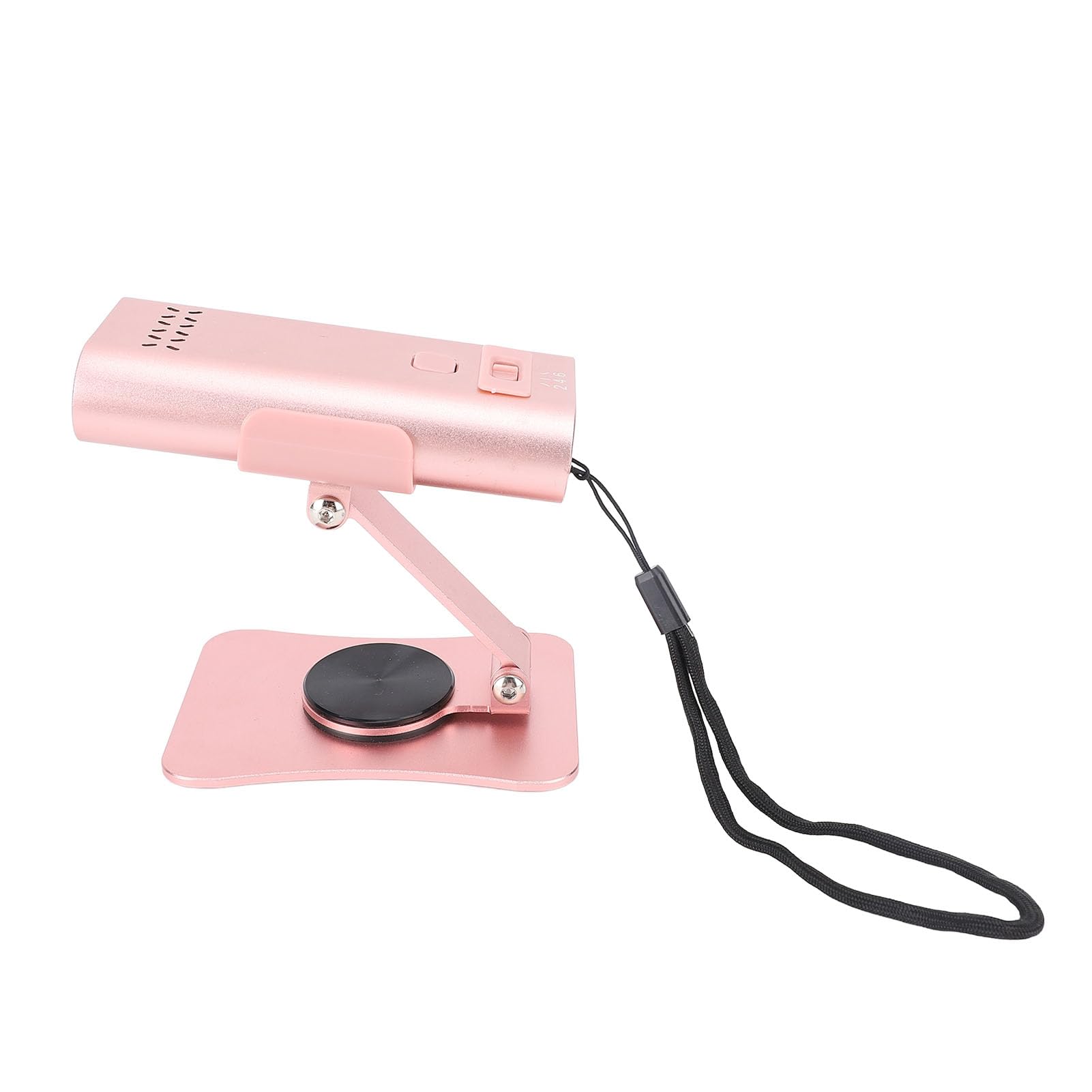 Luz LED para extensión de cabello, portátil, de curado rápido, recargable, batería de 3000mAh, lámpara de extensión de cabello para salón en casa, aleación de aluminio (Estilo 2 (105x52cm / 41,3x20,5