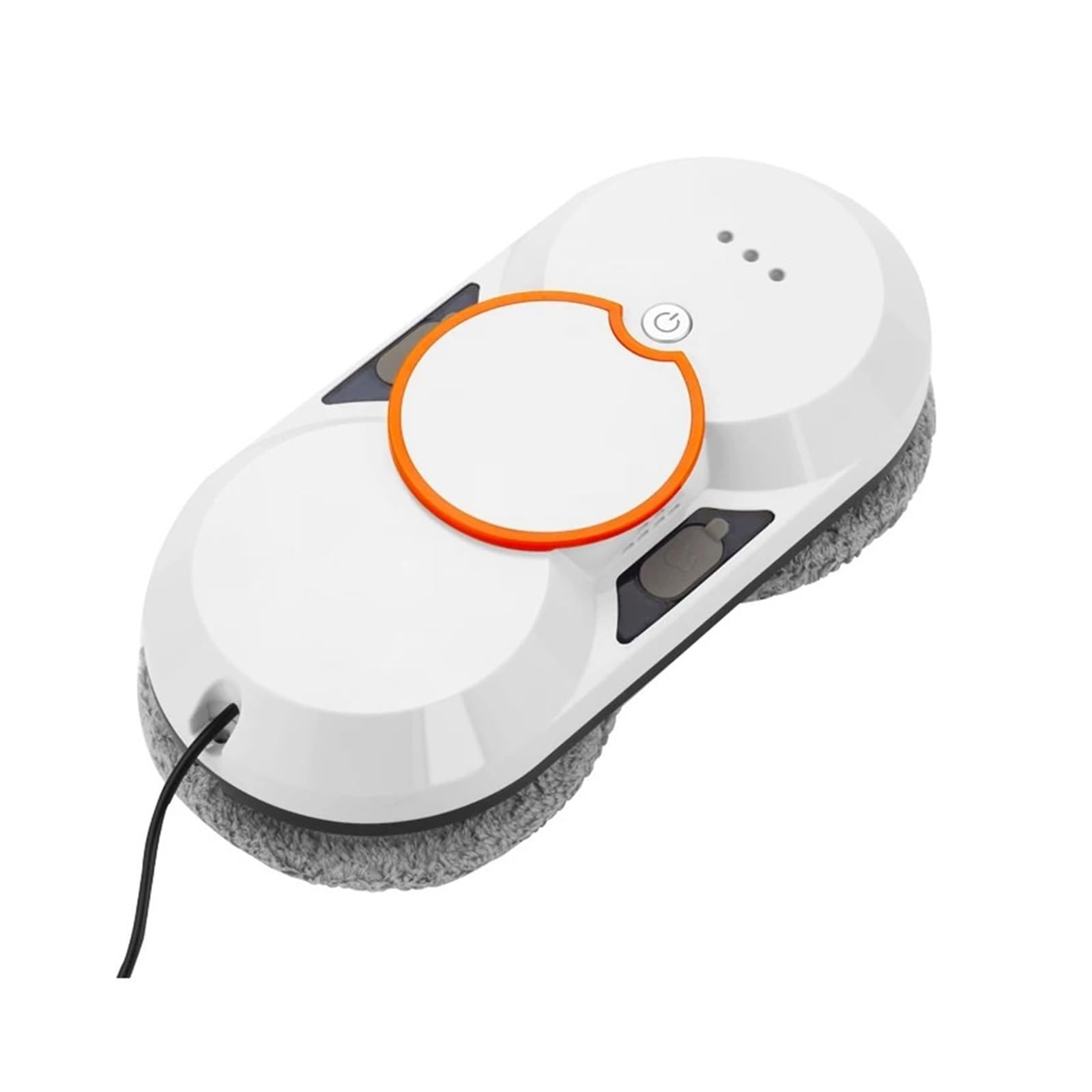 Hghadpltm One Color Automatic Window Cleaning Robot With Two Sprayer Smart Home Glass Cleaner With Edge Detection, Remote Control For Smooth Surfaces