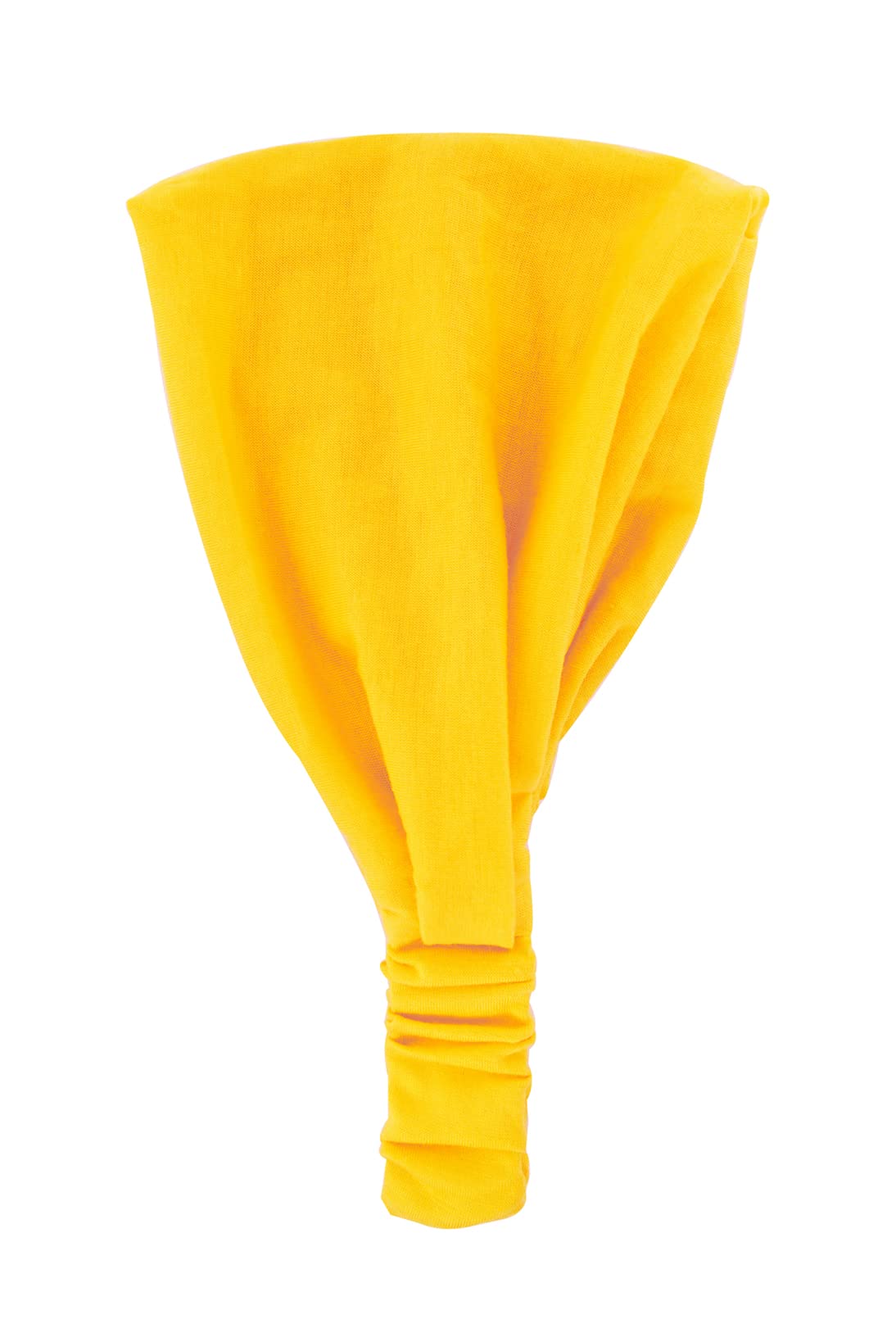 axy Hair Band Yoga Headband Hairband Beautiful Women's Hair Accessories Sports Headbands HB4 (Lemon Yellow, Extra Wide) - Image 2