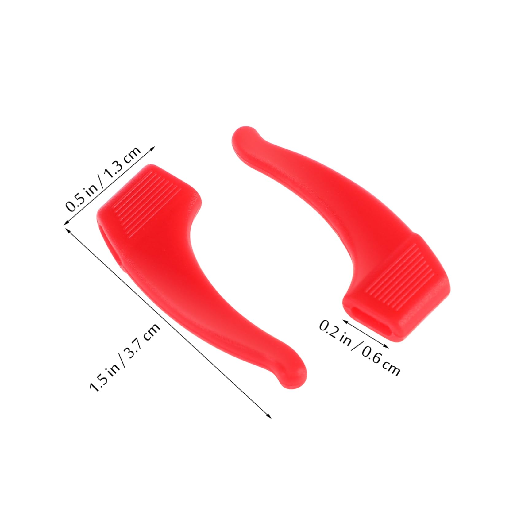 FRCOLOR Crochet D’oreille en Silicone 12 Paires pour Lunettes Antidérapant