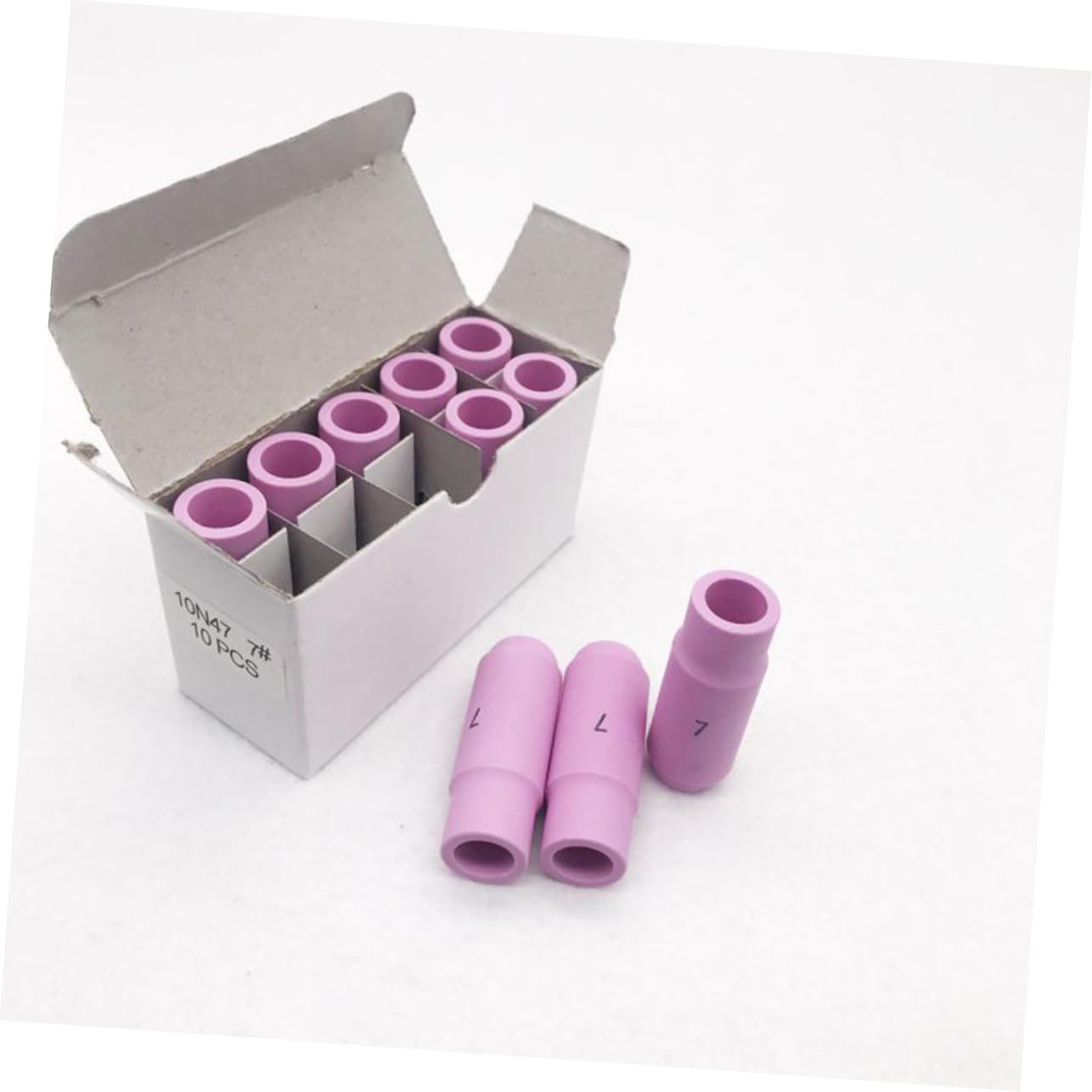 KONTONTY 10pcs Argon Arc Welding Parts Welding Torch Nozzle Welding Torch Nozzle Welding Torch Nozzles