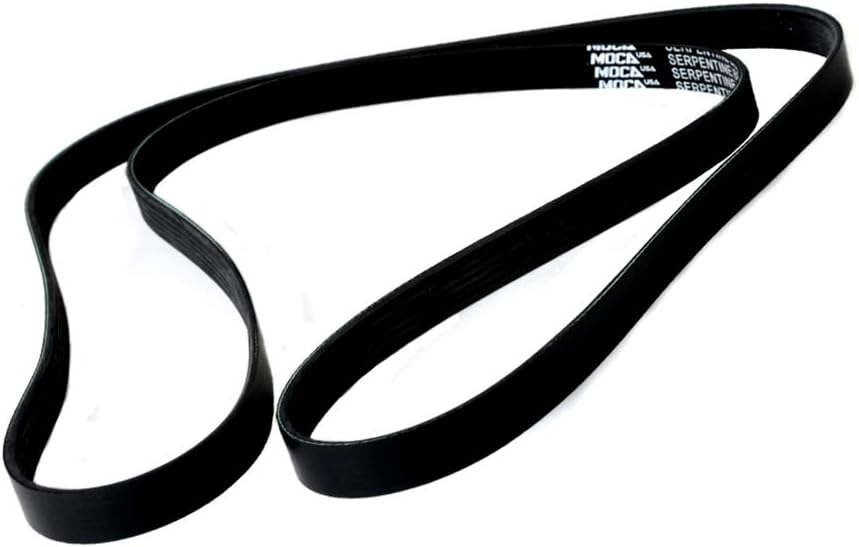 MOCA 6PK1790 EPDM Serpentine Belt Professional V-Ribbed Compatible with 99-04 for Buick Century 3.1L & 87-89 for Chevrolet Beretta 2.8L & 90-91 for Ford Probe 3.0L & 89-92 for Mercury Sable 3.0L