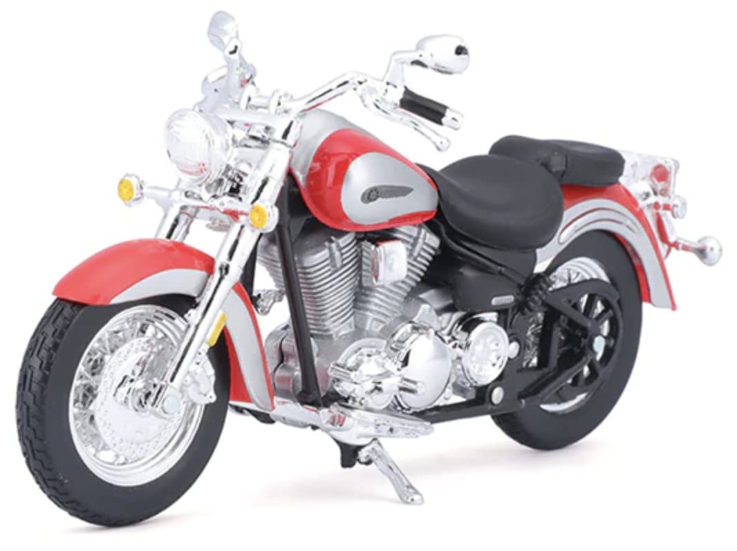 Maisto - 1/18 Scale Model Compatible with Yamaha Replica Miniature Model Road Star Collectible Model 2001 (Red) (B0BJVL1KLW) Amazon Price History, Amazon Price Tracker