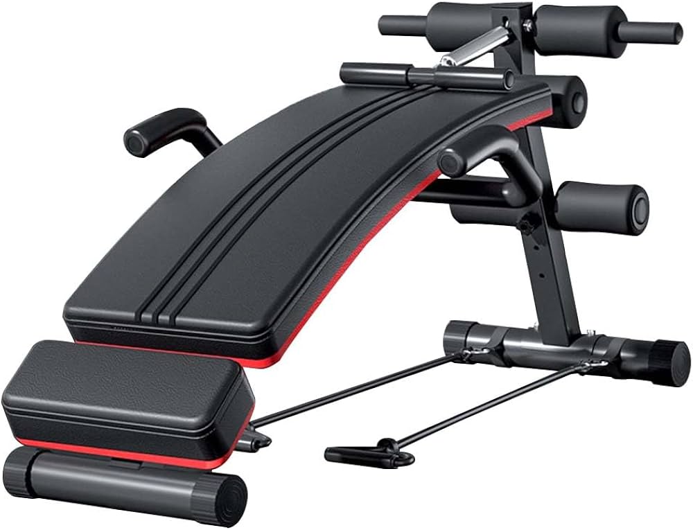 Amazon | HONSAN シットアップベンチ 腹筋ベンチ カーブベンチ