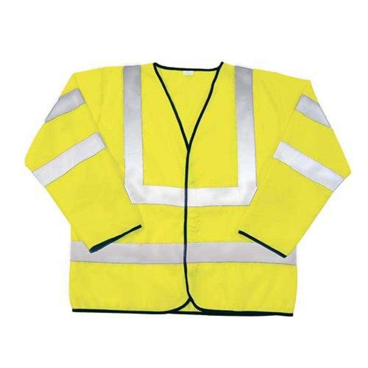 Sas Safety 6901310 Ansi Class3 Safety Jacket Yellow XLarge