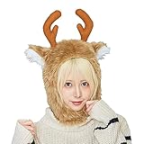 クリアストーン(Clearstone) コスプレ クリスマス かぶりもの もふもふトナカイたん ユニセックス ブラウン