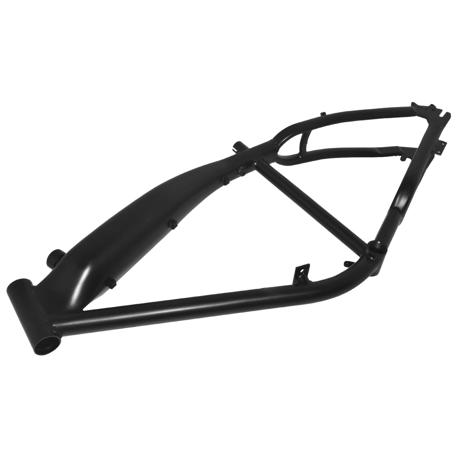 Integrated Bicycle Gas Frame, Fuel Tank Built in 3.4L Bike Gas Frame , Frame - Gas Motorized Bicycle 66cc/80cc/100CC (Black)