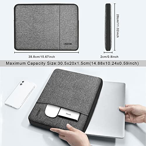 Laptop Case 15 15.6 16 Inch Sleeve Water Resistant Cover for MacBook Pro 16" & 15.4" - Image 2